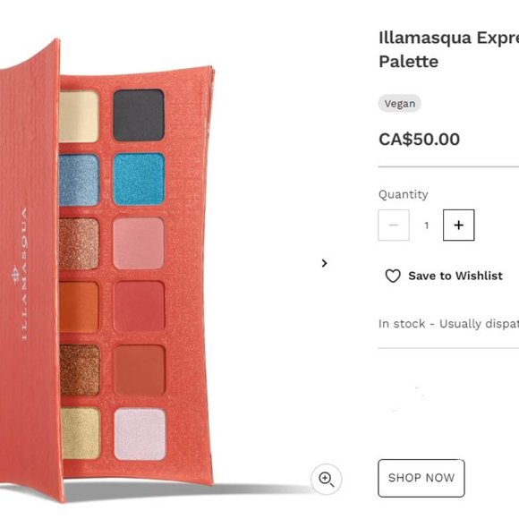 Brand New - Illamasqua Expressionist Artistry Palette Eye Shadow - Picture 5 of 5